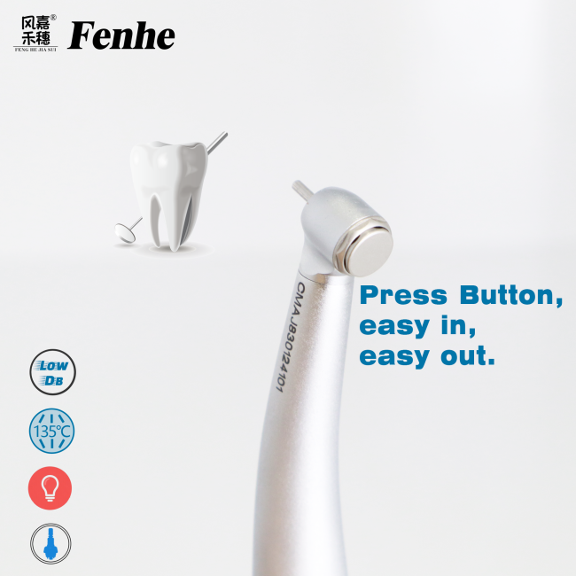 Dental handpiece packaging and complete product presentation