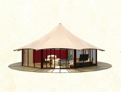 China High Strength Luxury Resort Tents Weather Resistance Easy Installation for sale