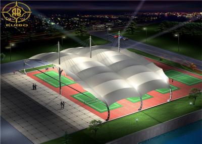 China Outdoor Membrane Tent Structures Sports Court Membrane Structure Construction for sale