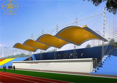 中国 スポーツ界スペース日よけの金属の構造の張力膜の競技場の観覧席 販売のため