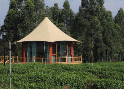 China Thermal Insulation Flexible Luxurious Glamping Tent For Resort for sale