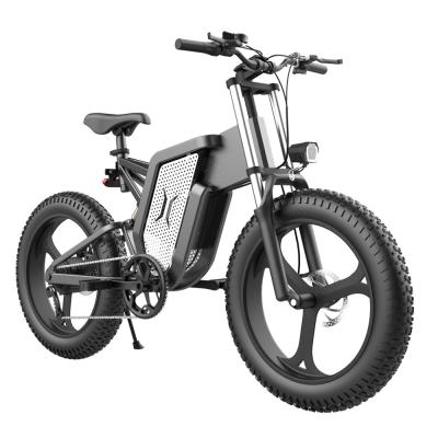 China Liga de alumínio 1000w Motor Ebike 48v10ah Bateria Big Wheel bicicleta elétrica 20 polegadas à venda