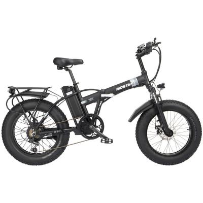 China Aluminum Alloy Large Wheel Folding Electric Bike 48Volt Fashionable for sale