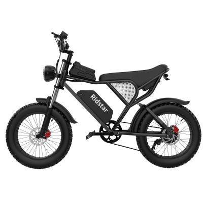 China Smooth Riding Steel Frame 20 Inch Electric Bike 20MPH 50 Mile Range for sale