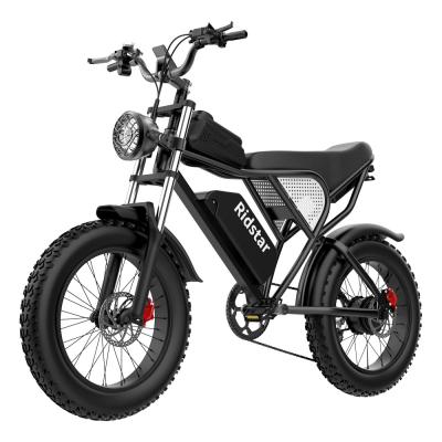 China 20'' Off Road Fat Tire Electric Bike With 48V 20AH Removable Battery for sale