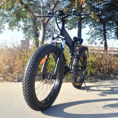 China Thumb Speeding 26 Inch Electric Bicycle foldable electric bike adults 50km/h for sale
