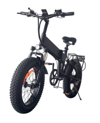 China Suspensão completa 20 polegadas roda bicicleta elétrica brushless 750w motor ebike à venda