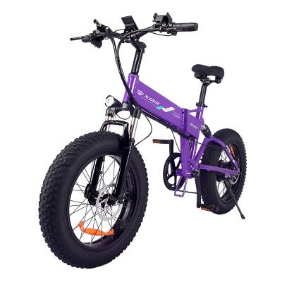 China Aluminum Alloy 20 Inch Motorized Bike 750w Fat Tire Ebike With Disc Brake for sale
