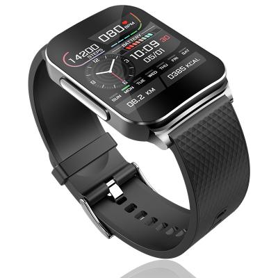 中国 64Mb ECG Smart Watch With Sleep Monitoring And Analysis Temperature Monitoring 販売のため