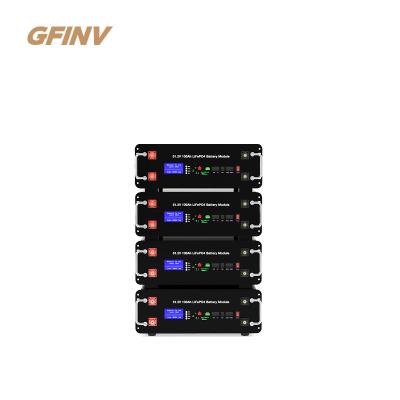 China Caso padrão 5KWH Montagem de rack Bateria solar Lifepo4 Tipo de gabinete à venda