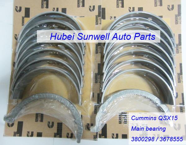 QSX15 main bearing