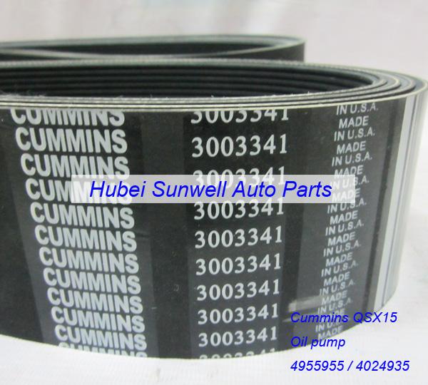 K38 engine belt