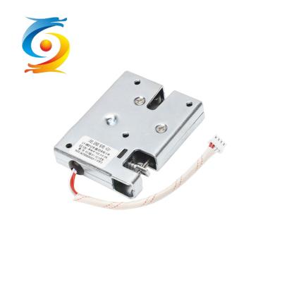 China Smart Electronic Solenoid Lock 12V 24V Logistics Cabinet Magnetic Lock for sale