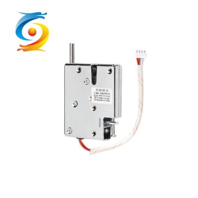 China Magnetic Electric Lock Solenoid Automatic 12v Electronic Lock Electromagnetic for sale