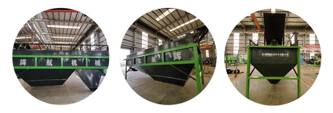 Drum Screener Machine in industrial setting showing detailed view of rotating drum and screening mechanism