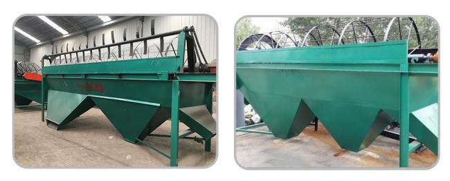 Drum Screener Machine in industrial workshop setting