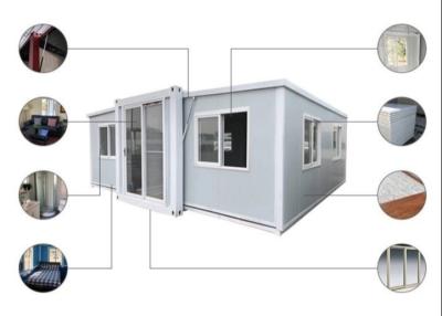 China 3 In 1 Prefabricated Foldable Expandable Container Living Homes for sale