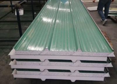 China Farm House Wind Resistance Green Roofing EPS Sandwich Panel for sale