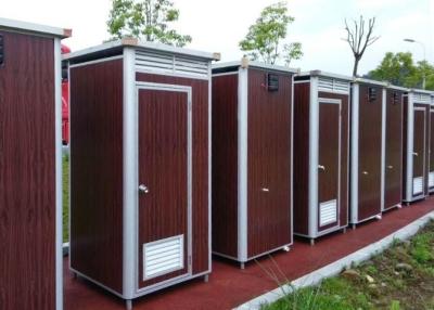 Chine Toilette mobile portative de toilettes extérieures préfabriquées prêtes à l'emploi à vendre