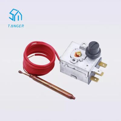 China Refrigerator Fridge Capillary Tube Thermostat Control Manual Reset 0.5A 250V for sale