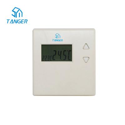 China Room Wireless Digital Thermostat For Central Heating Programmable 2 Button Simple for sale