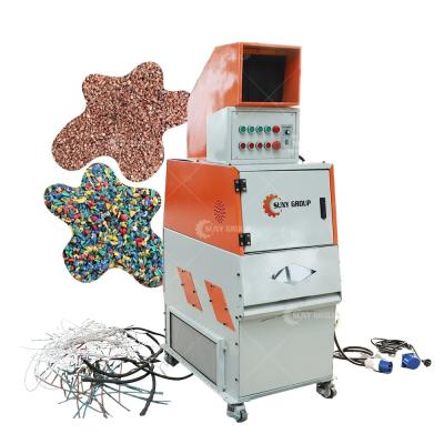 China 30-50KG/H Cable Wire Recycling Machine Mini Cable Granulator for Strapping Wires for sale