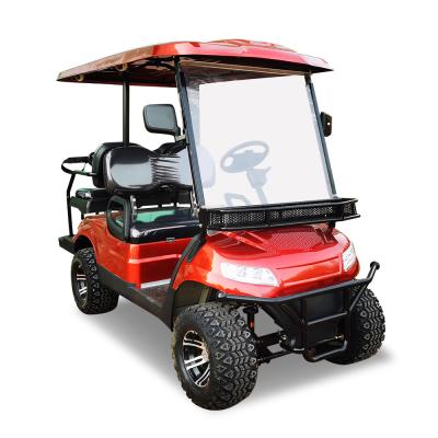 China 4000 Life Cycle Beach 4 Seater Golf Cart Lithium Ion Battery Off Road 35mph 60V for sale