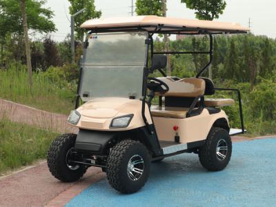 China Pink Color ODM Dual Drive Chariot 40 Mph Golf Cart Custom Golf Buggy 4 Wheel 4KW for sale
