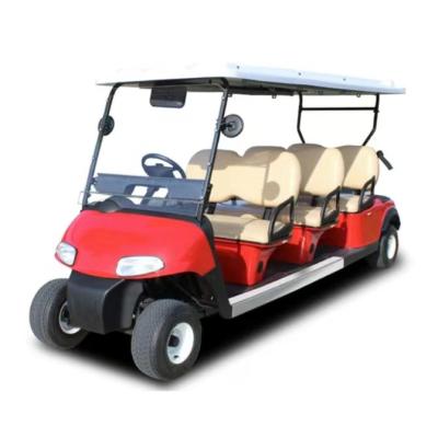 China Resort Leisure Electric Sightseeing Car 8 Seater Golf Buggy With Remote Control for sale