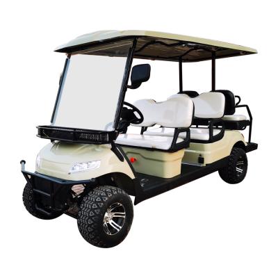 China 27km 3.5KW 8 Passenger Golf Cart Dealer With LED Headlights for sale