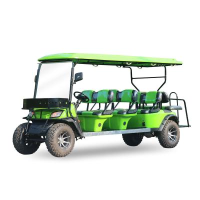 China 72V Hunter Custom Electric Golf Carts Eight Passenger 850KG Weight for sale