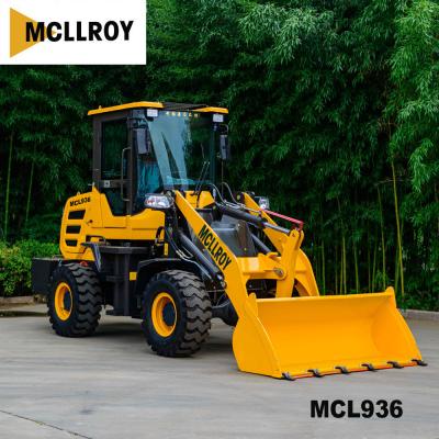 China Compact Wheel Loader Machine 1.1m3 Capacity 3500mm Dumping Height for sale