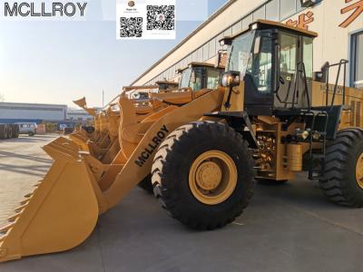 China 5 Ton Heavy Duty Wheel Loader Front End With 3m3 Bucket 30 Degree Gradeability for sale