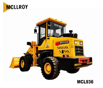 China MCL936 ZL936 2.5 Ton Wheel Loader Shovel For Mining Engineering for sale