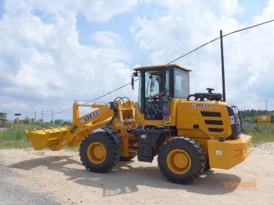 China 28 Km/H Front End Wheel Loader Bucket Capacities 1.1M3 Mini Shovel for sale