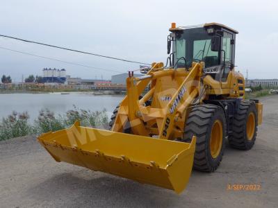 Chine Compact 2.5 Ton Wheel Loader Bucket Capacities 1.2m3 Multi Plate Clutch à vendre