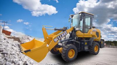 China Powerful Wheel Loader Machine Changfa 490 Supercharged Engine 1500-2000 Kg Load Capacity for sale