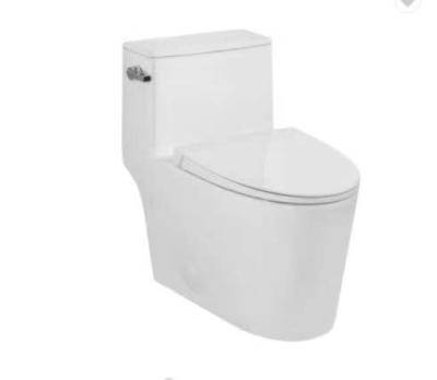 China Toalete sanitário alongado moderno 690X370X760mm nivelados duplos dos mercadorias do WC à venda