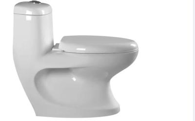 China Retrete de una pieza del cuarto de baño de 4 pulgadas WC Seat de la taza del inodoro de 1 pedazo en venta