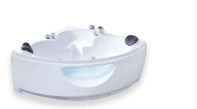 China Corner Acrylic Hydromassage Sanitary Bathtub Whirlpool Philippines for sale