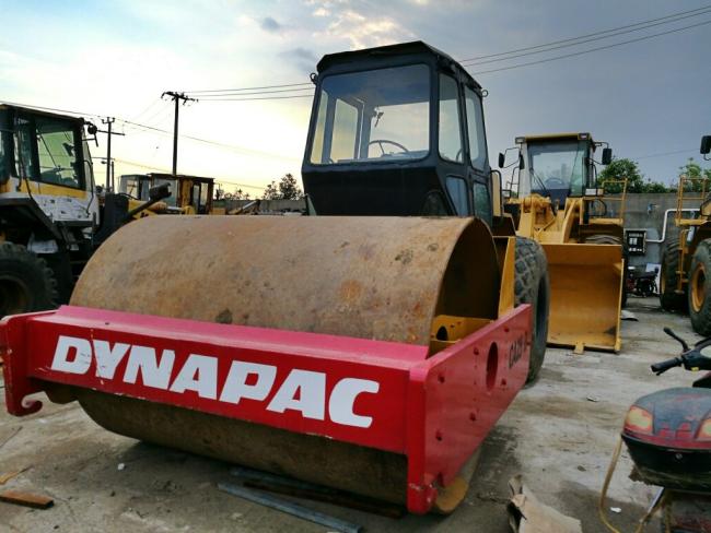 CA25PD used Dynapac padfoot MADE IN SWEDEN 2012 CA25d 4*4 sheepfoot second hand road roller