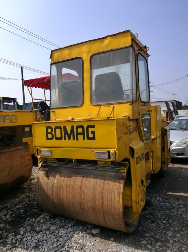 bomag BW141 BW202 compator used road roller germany roller compact four tires roller deutz engine