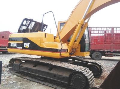 China used  hydraulic excavator 320bl digger Paraguay Peru Suriname for sale