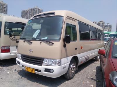 China used Toyota diesel coaster bus left hand drive   engine 4 cylinder  TOYOTA coaster bus for sale for sale
