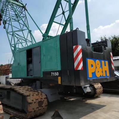 China Used Kobelco P&H Crawler Crane 150ton 7150 with Good Working Condition for Sale for sale