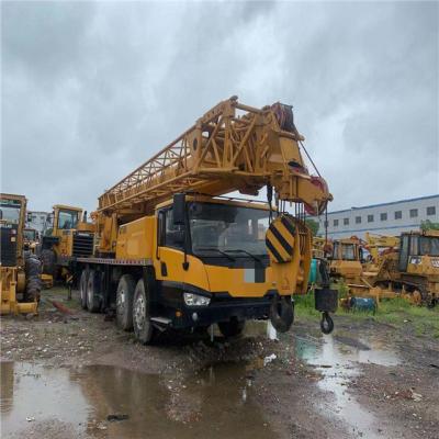 China 95% New Condition Used China Mobile Truck Crane 50ton Qy50K with Powful Engine for sale