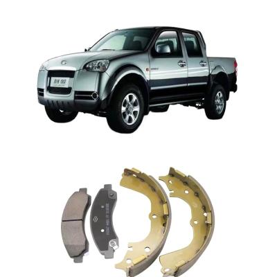 Car Model wingle Front and Rear Ceramic Brake Pads for Great Wall Pickup Wingle3 5 6