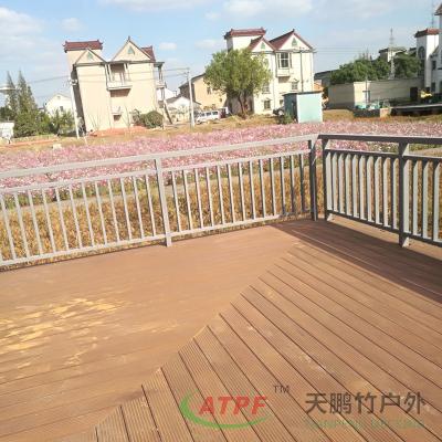 China Decorative Carbonized Bamboo Fence Engineered Bamboo Cladding Wall Panels for sale
