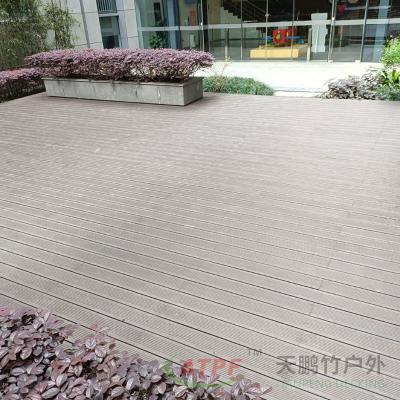 China 3.6M Carbonized Bamboo Decking Pressure Treated Wood Deck Boards for sale