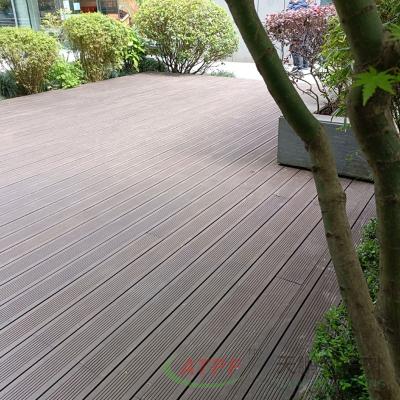 China Bamboo Wood 8ft Decking Boards Recycled Timber Custom for sale